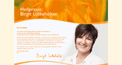 Desktop Screenshot of heilpraxis-luetkehoelter.de